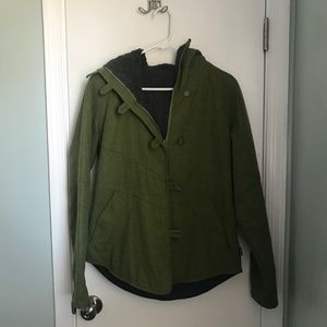 Patagonia reversible parka